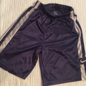Nike navy basketball shorts